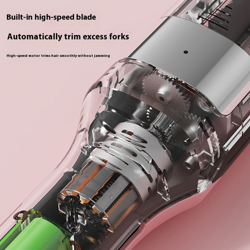 2-in-1 cordless hair trimmer and waver styling tool from GlowAura
