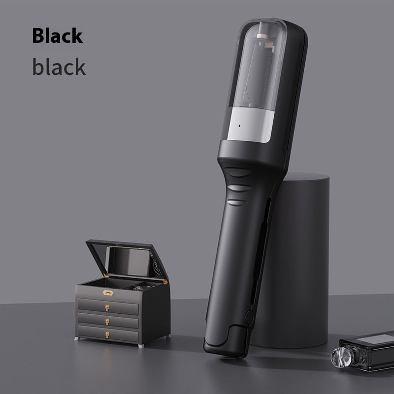 2-in-1 hair styling tool with all included attachments