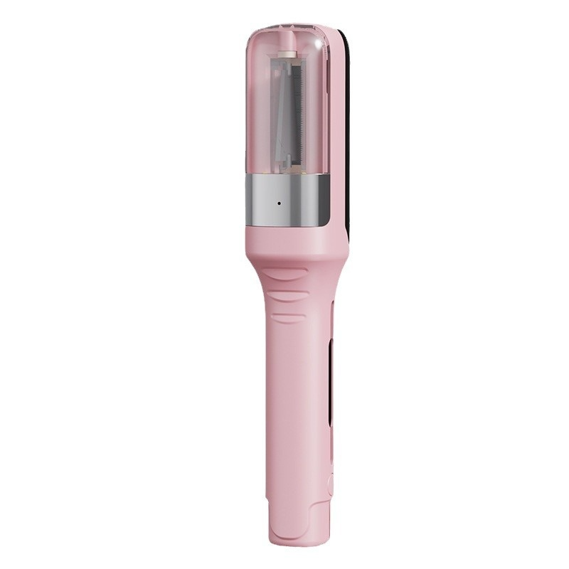 2-in-1 hair styler waver attachment close-up
